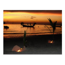 Sunset on Koh Tao Post Cards