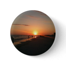 Sunset on Siesta Key Pinback Button
