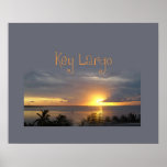 Sunset on the Bay Posters
