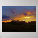 Sunset on the Japanese Sky posters