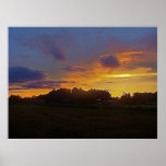 Sunset on the Japanese Sky posters
