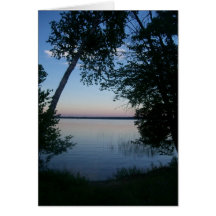 Sunset on the Lake Cards