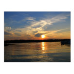 Sunset on the Lake Post Card