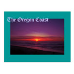 Sunset on the Oregon Coast Post Cards