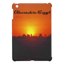 Sunset over Alexandria Egypt Cover For The iPad Mini