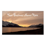 Sunset Over Cannery Bay; Promotional Business Card