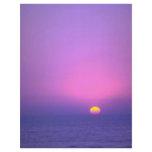 Sunset Over Choppy Water Personalized Flyer