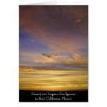 Sunset over Laguna San Ignacio cards