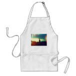 Sunset over London aprons