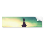 Sunset over London bumper stickers