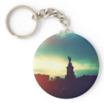 Sunset over London keychains