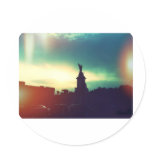 Sunset over London stickers