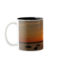 Sunset Over Lummi Island Mug