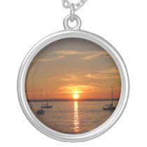 Sunset Over Lummi Island Necklace