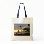 Sunset over Maalaea Bay, Maui Bag
