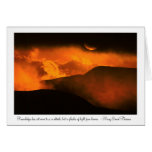 Sunset Over Quito, Ecuador Card