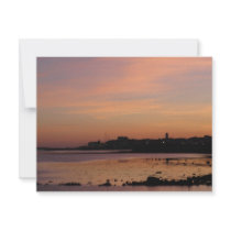 Sunset over Salthill Personalized Announcements