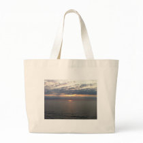Sunset over the Baltic Canvas Bag