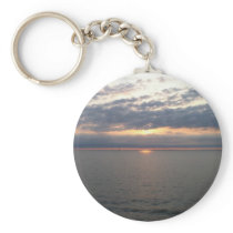 Sunset over the Baltic Keychains
