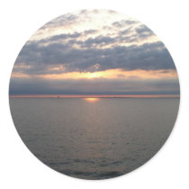 Sunset over the Baltic Sticker