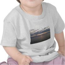 Sunset over the Baltic Tshirts