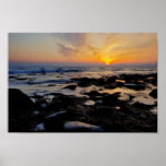 Sunset over the Lleyn Peninsular posters