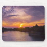 Sunset Over the Quary mousepads