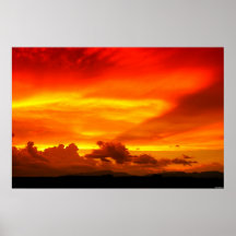 sunset print
