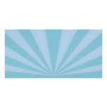 Sunset Rays Teal Blue