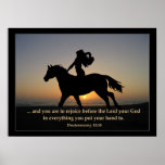 Sunset Ride Poster posters