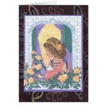 Sunset Roses Card