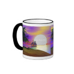Sunset Sail Father's Day (photo frame) Mug