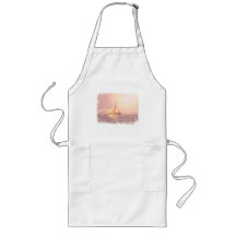 Sunset Sailboat Apron