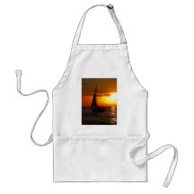 Sunset Sailing Gulf of Mexico Apron