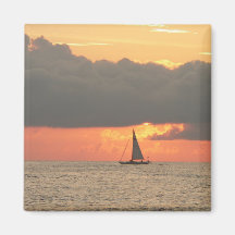 Sunset Sails Magnet