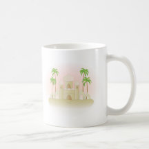 Sunset Sand Palace Mugs
