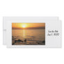 Sunset Save the Day Photo Card