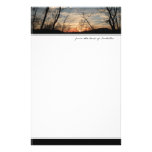 Sunset Silhouette Stationery