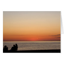 Sunset Silhouettes Card
