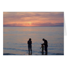 Sunset Silhouettes Card