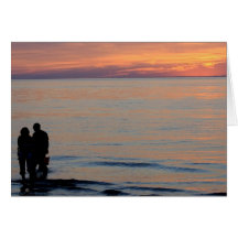 Sunset Silhouettes Cards