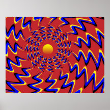 Sunset Snake Dance Poster