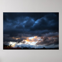 Sunset Storm Print