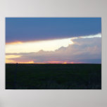 Sunset Storm Showdown Poster