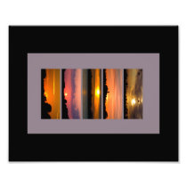 Sunset Strips Photographic Print