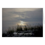 Sunset Sympathy Card