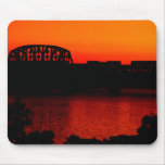 Sunset Train Ride Mousepad