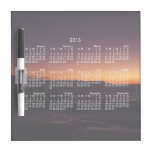 Sunset Transition; 2013 Calendar Dry Erase Board