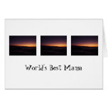 Sunset Transition; Happy Mother's Day Greeting Cards