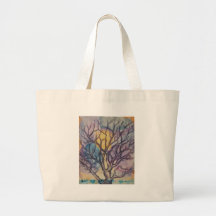 Sunset Tree Canvas Bag